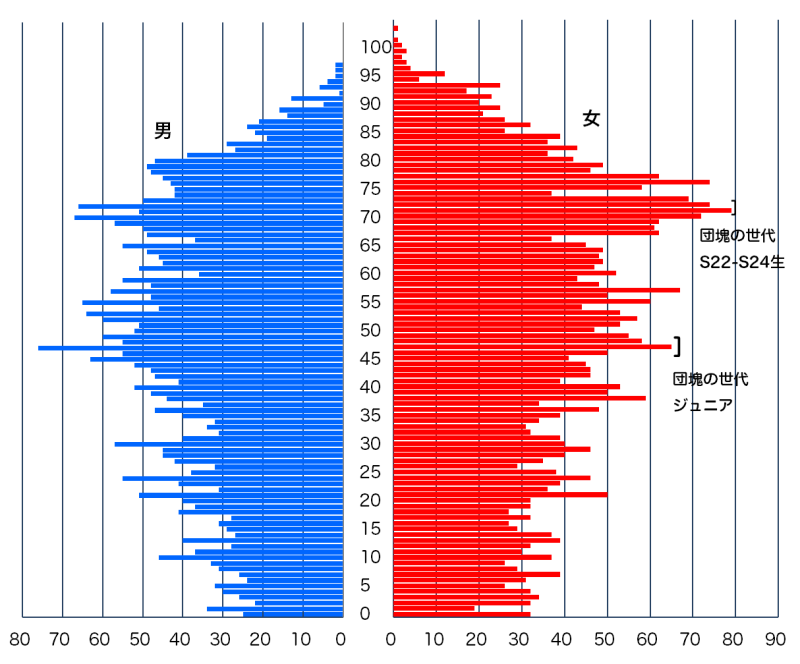 人口ピラミッド